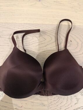 La SENZA Smooth Molded T-Shirt Bra - Dark Brown